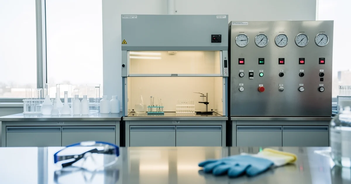 cena industrial ilustrando protecao respiratoria implante ppr em 10 passos — Protecao respiratoria: implante PPR em 10 passos