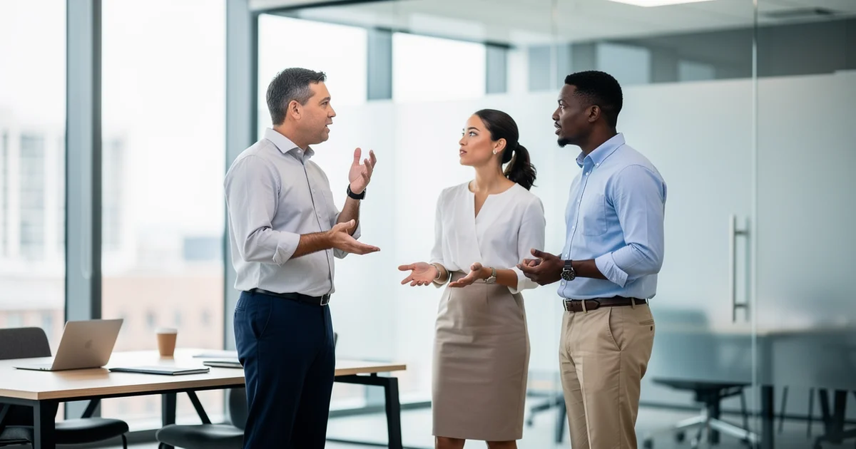 cena de equipe em diálogo aberto sobre como montar protocolo de resposta a relatos criticos em 9 passos — Como montar protoco