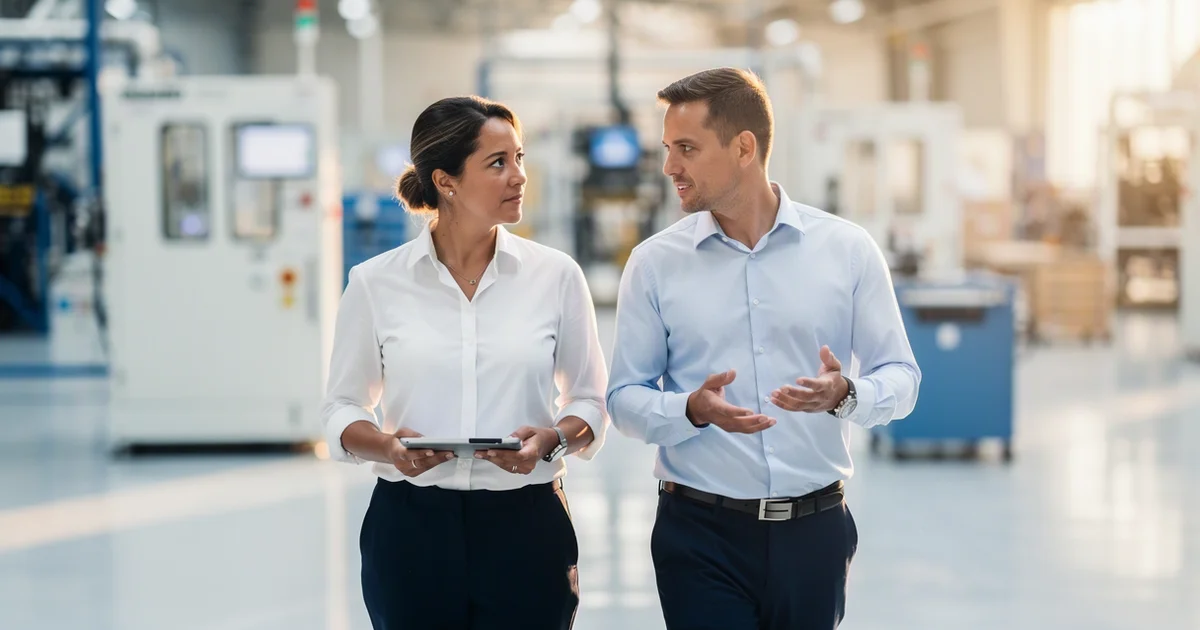 cena de liderança mostrando ronda de lideranca vs reuniao de pre tarefa vs revisao de barreiras qual — Ronda de liderança vs